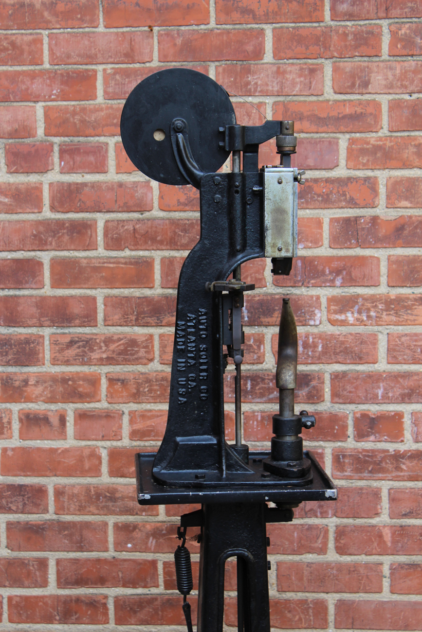 Vintage Shoe Soler Machine by Auto Soler EBTH